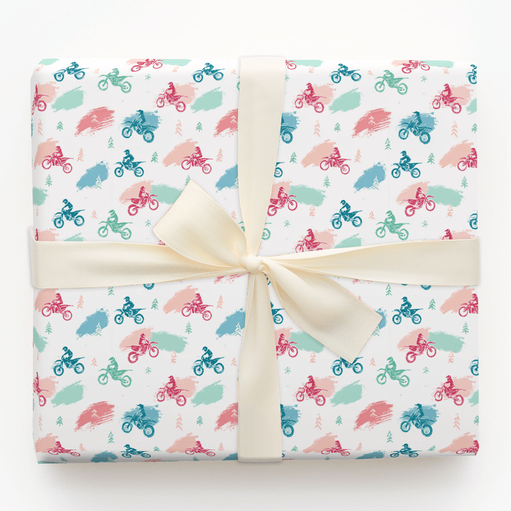 Dashing On Wheels - Wrapping Paper - Aspen & Arlo