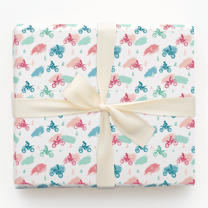 Dashing On Wheels - Wrapping Paper - Aspen & Arlo