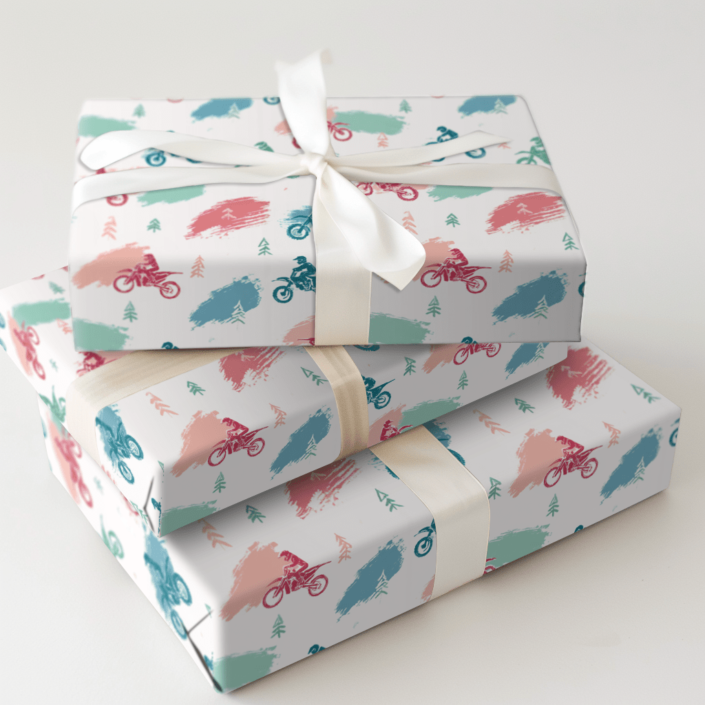 Dashing On Wheels - Wrapping Paper - Aspen & Arlo