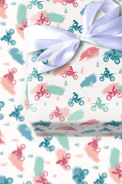 Dashing On Wheels - Wrapping Paper - Aspen & Arlo