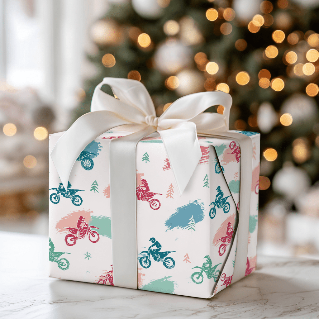 Dashing On Wheels - Wrapping Paper - Aspen & Arlo