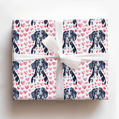 Harlequin Valentine - Wrapping Paper - Aspen & Arlo
