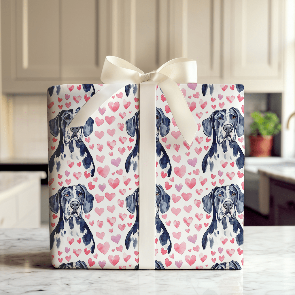 Harlequin Valentine - Wrapping Paper - Aspen & Arlo