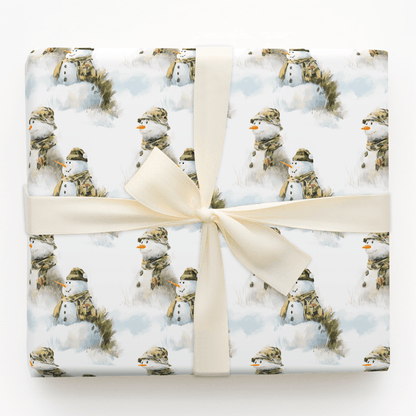 Scout Snowfall - Wrapping Paper - Aspen & Arlo