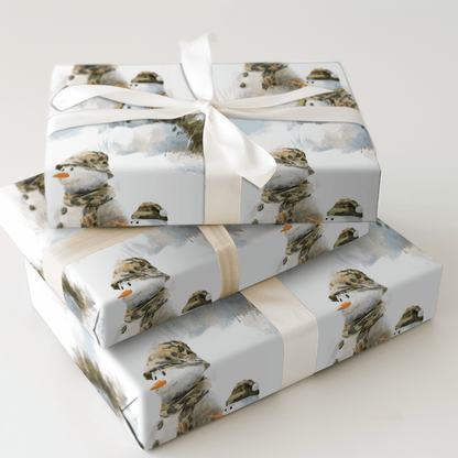 Scout Snowfall - Wrapping Paper - Aspen & Arlo