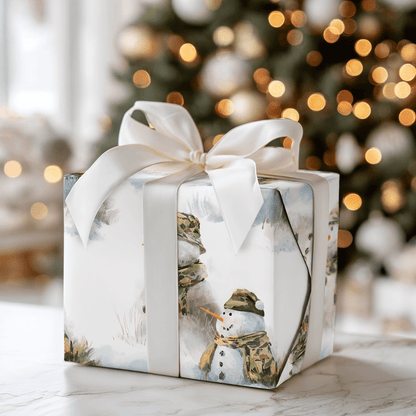 Scout Snowfall - Wrapping Paper - Aspen & Arlo