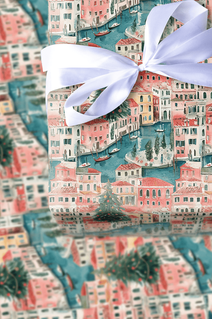 Canal Glow - Wrapping Paper - Aspen & Arlo