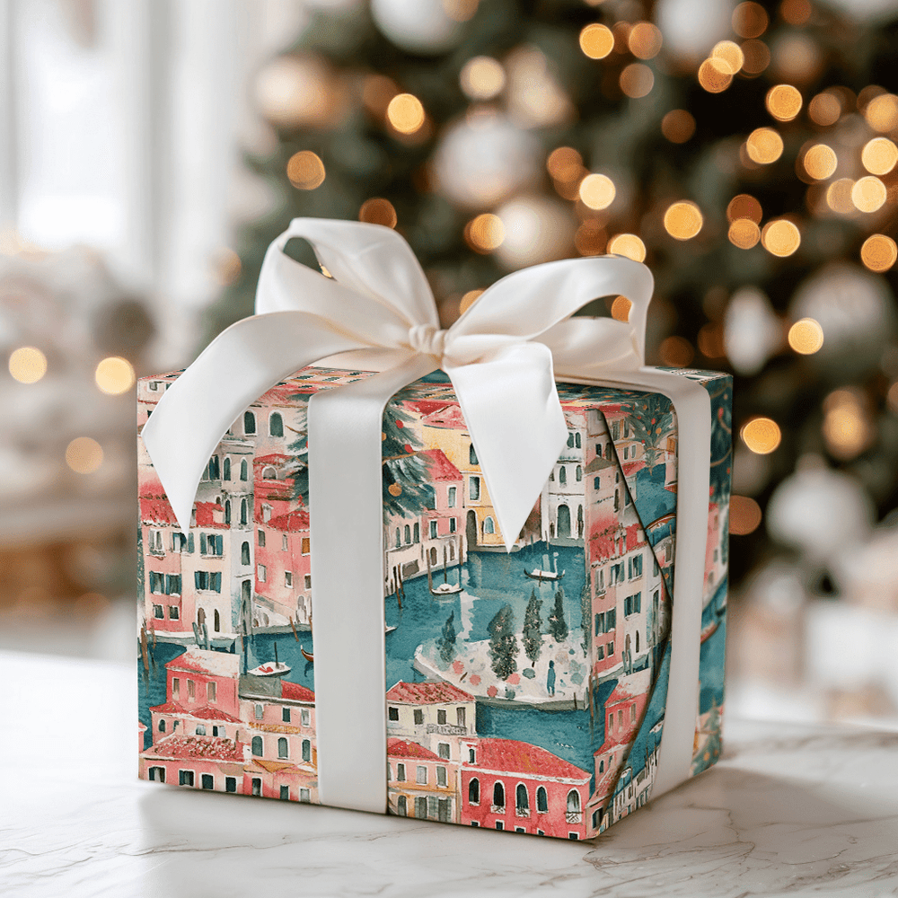 Canal Glow - Wrapping Paper - Aspen & Arlo