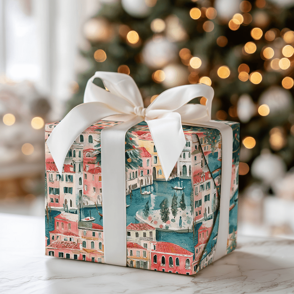 Canal Glow - Wrapping Paper - Aspen & Arlo