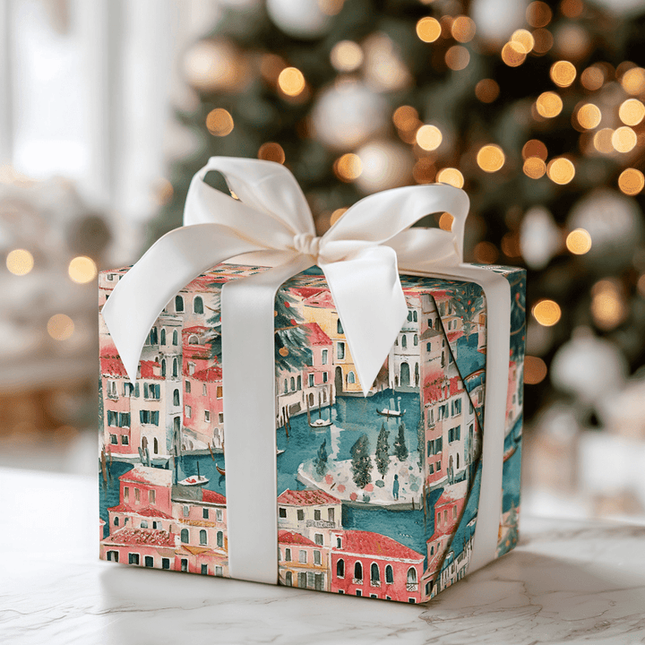 Canal Glow - Wrapping Paper - Aspen & Arlo