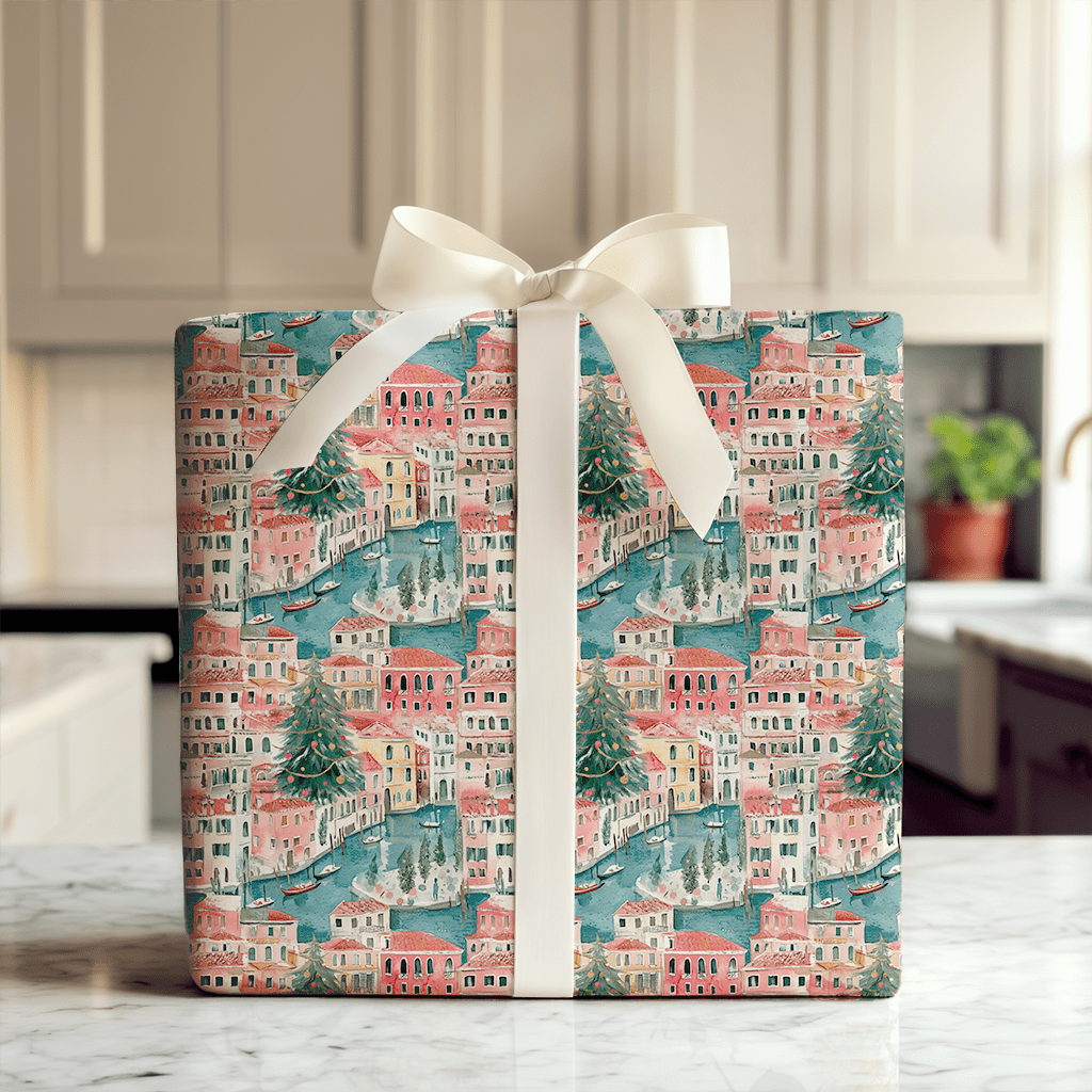 Canal Glow - Wrapping Paper - Aspen & Arlo
