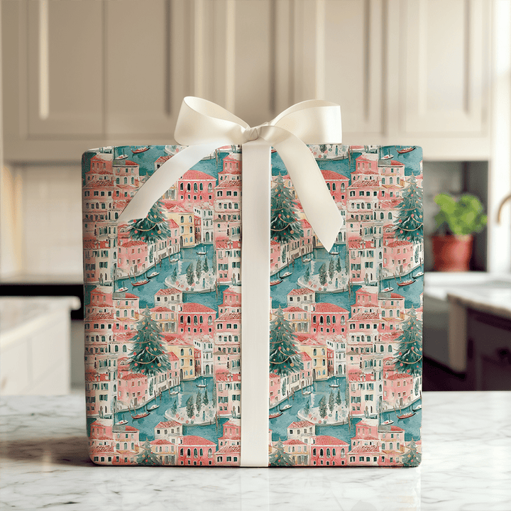 Canal Glow - Wrapping Paper - Aspen & Arlo