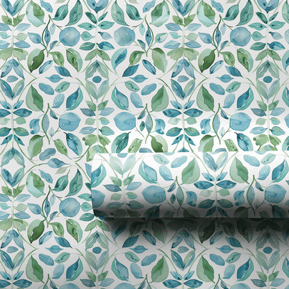 Green Sunrise - Wrapping Paper - Aspen & Arlo