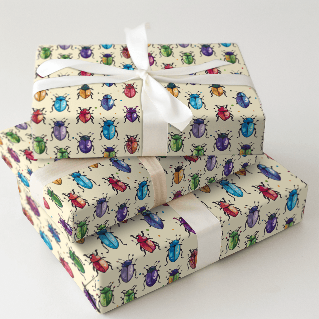The Ledger Collection - Don't Bug Me - Wrapping Paper - Aspen & Arlo