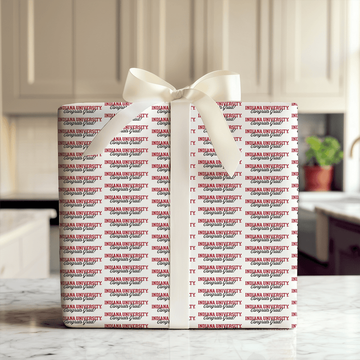 Indiana Congrats - Wrapping Paper - Aspen & Arlo