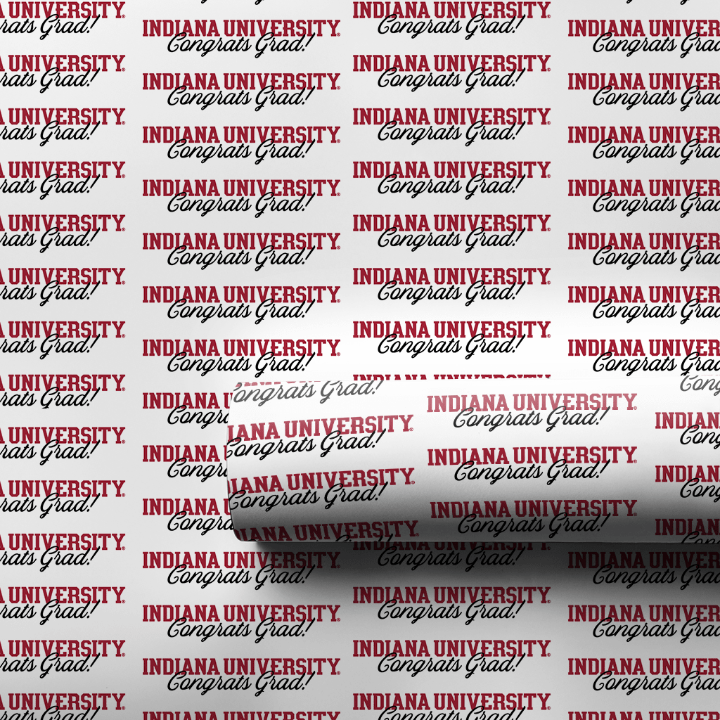 Indiana Congrats - Wrapping Paper - Aspen & Arlo