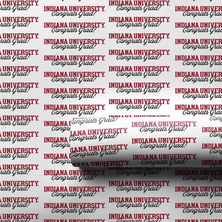 Indiana Congrats - Wrapping Paper - Aspen & Arlo