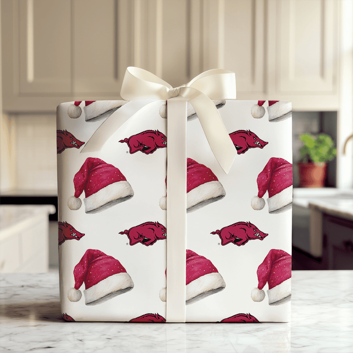 Jingle Hogs - Wrapping Paper - Aspen & Arlo