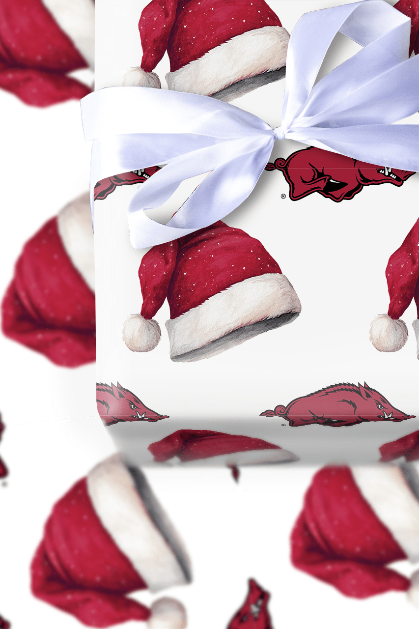 Jingle Hogs - Wrapping Paper - Aspen & Arlo