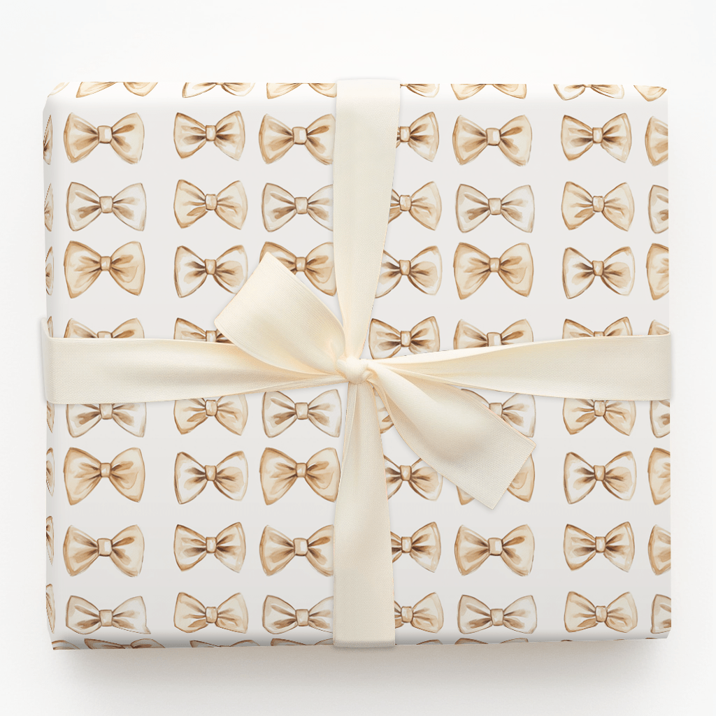 Gold Attire - Wrapping Paper - Aspen &amp; Arlo