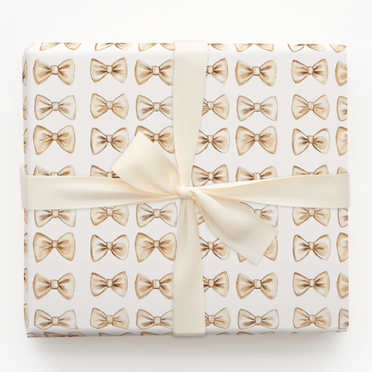 Gold Attire - Wrapping Paper - Aspen &amp; Arlo