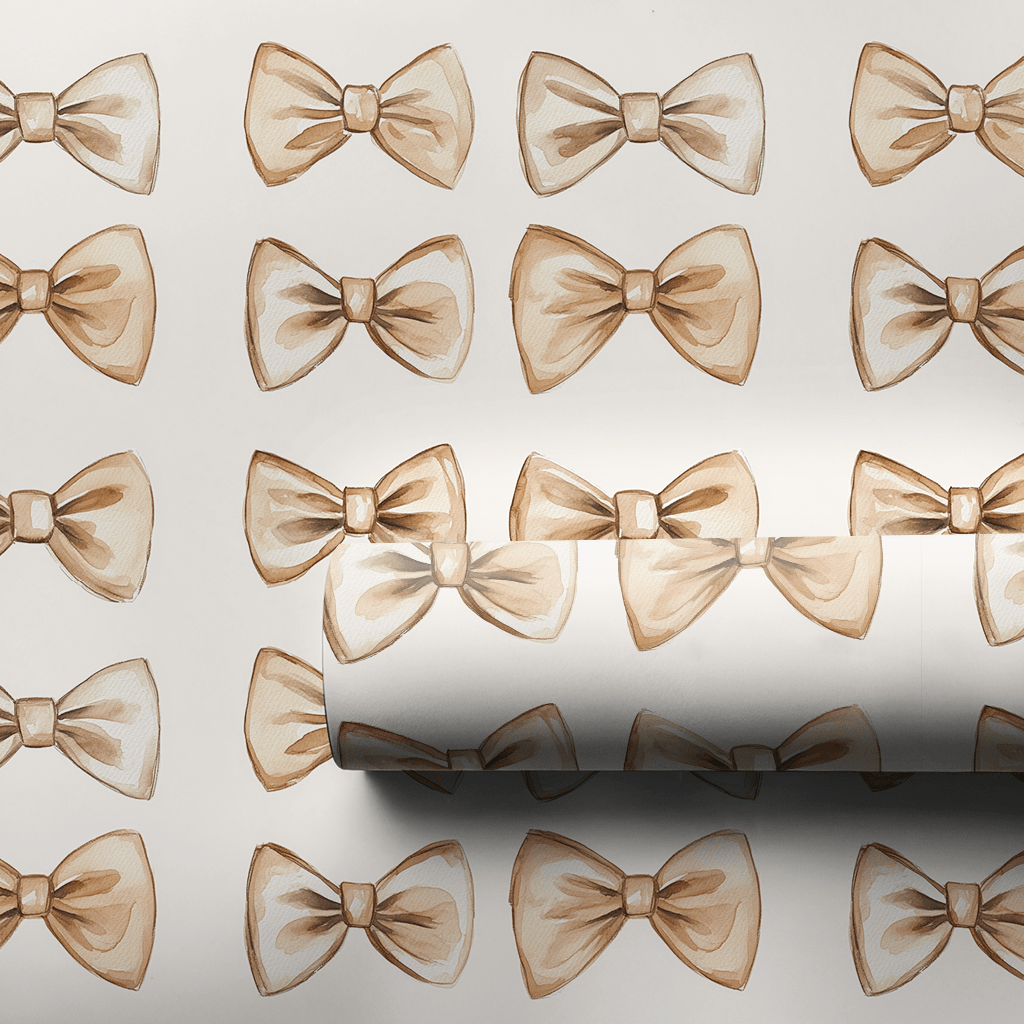 Gold Attire - Wrapping Paper - Aspen &amp; Arlo