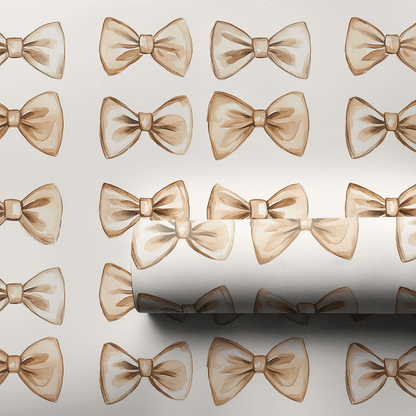 Gold Attire - Wrapping Paper - Aspen &amp; Arlo