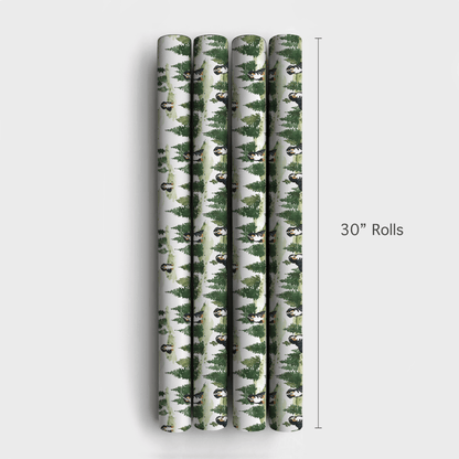 Park Day with the Bernese Mountain Dog - Wrapping Paper - Aspen & Arlo