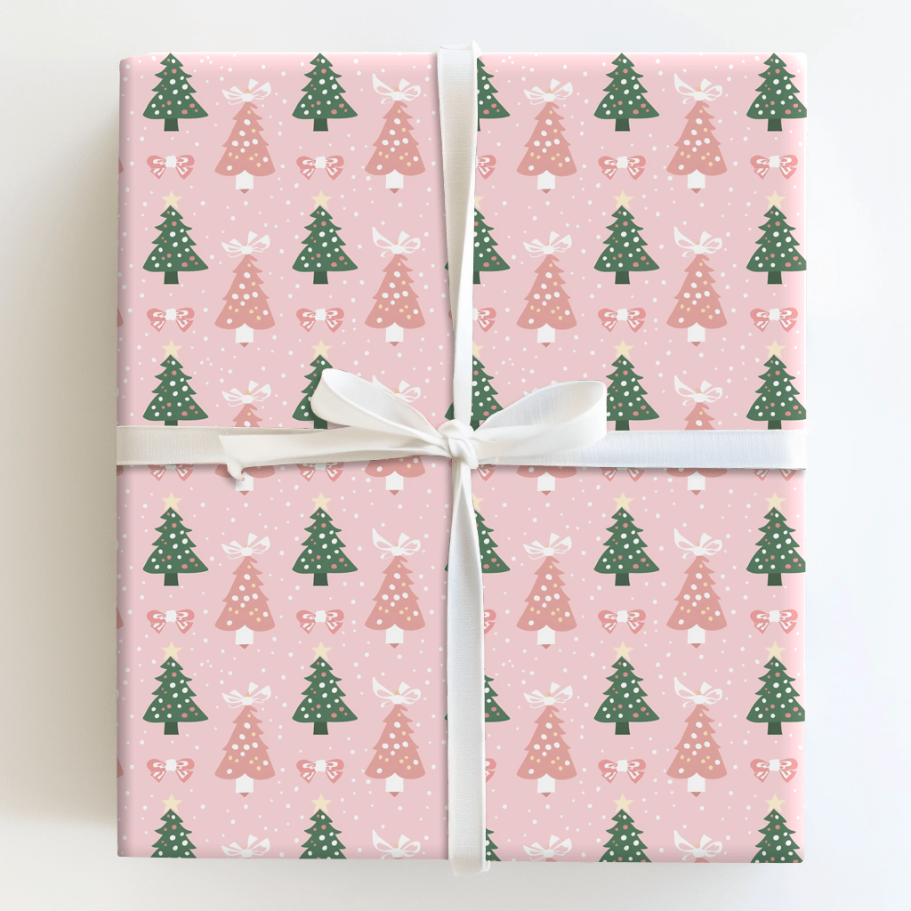 Pink the Halls - Wrapping Paper - Aspen & Arlo