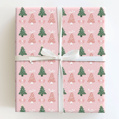 Pink the Halls - Wrapping Paper - Aspen & Arlo