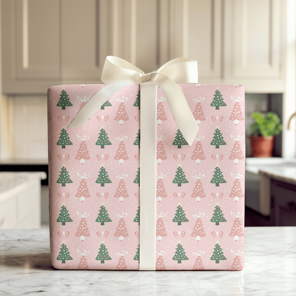 Pink the Halls - Wrapping Paper - Aspen & Arlo