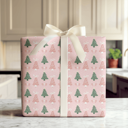 Pink the Halls - Wrapping Paper - Aspen & Arlo