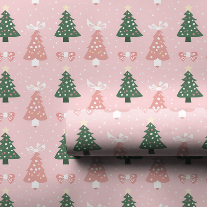 Pink the Halls - Wrapping Paper - Aspen & Arlo