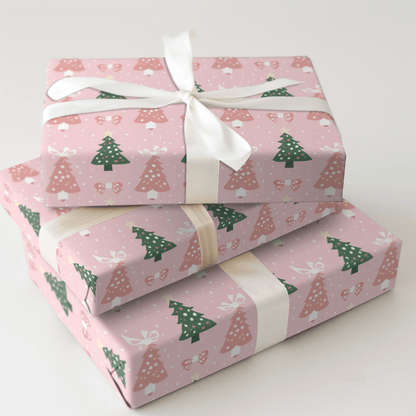 Pink the Halls - Wrapping Paper - Aspen & Arlo