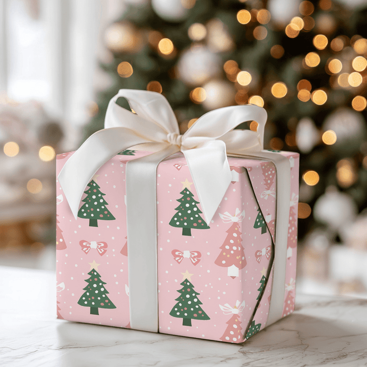 Pink the Halls - Wrapping Paper - Aspen & Arlo