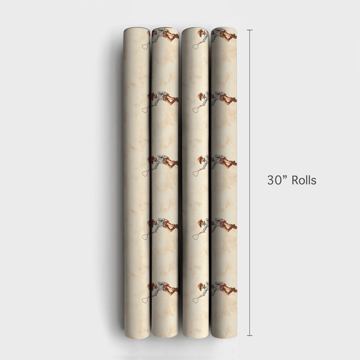 Lasso Me Up - Wrapping Paper - Aspen & Arlo