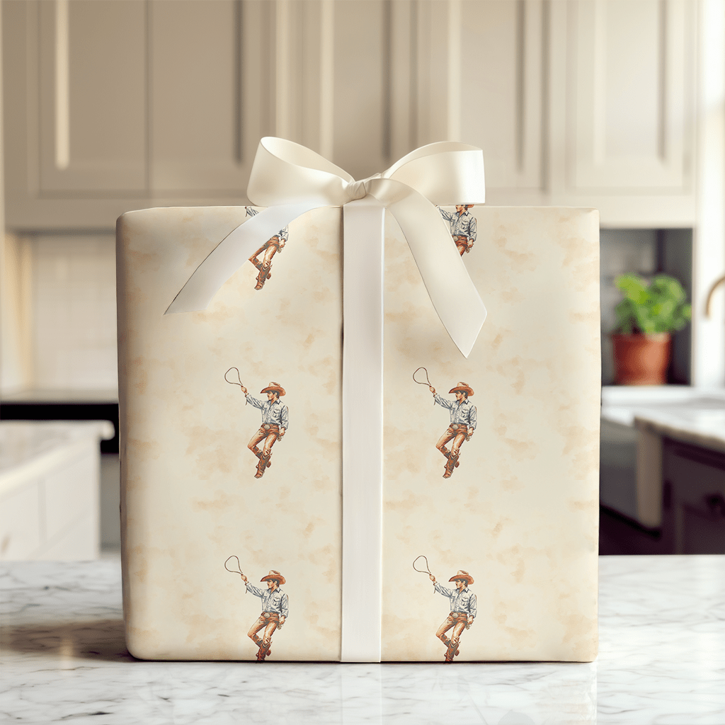 Lasso Me Up - Wrapping Paper - Aspen & Arlo