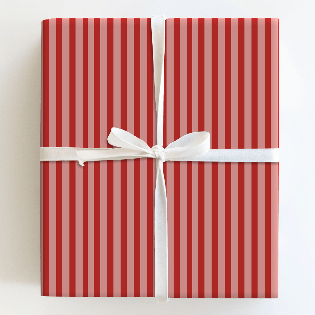 Candy Cane Rosé - Wrapping Paper - Aspen & Arlo