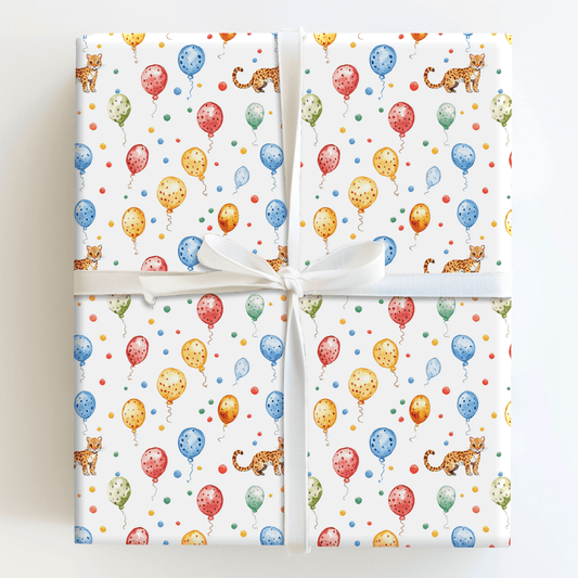 Pounce Party - Wrapping Paper - Aspen & Arlo