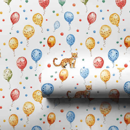 Pounce Party - Wrapping Paper - Aspen & Arlo