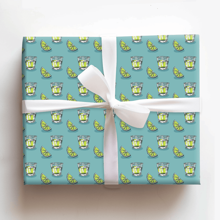 Too Smooth Tequlia - Wrapping Paper - Aspen & Arlo