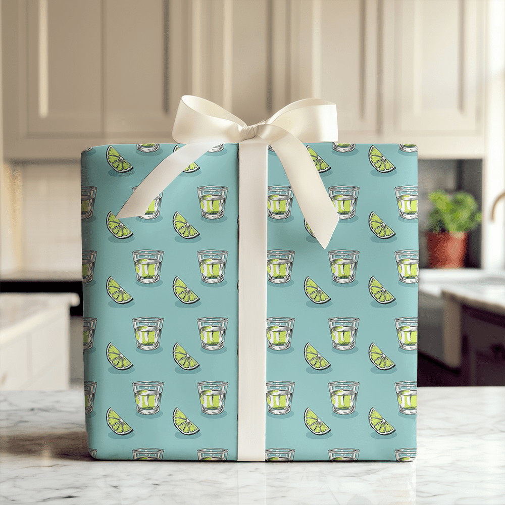 Too Smooth Tequlia - Wrapping Paper - Aspen & Arlo