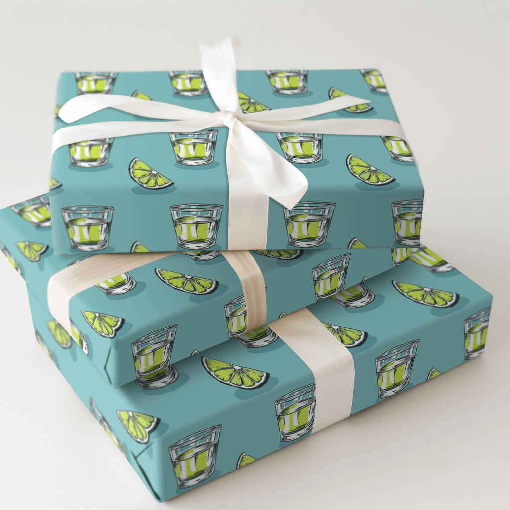 Too Smooth Tequlia - Wrapping Paper - Aspen & Arlo