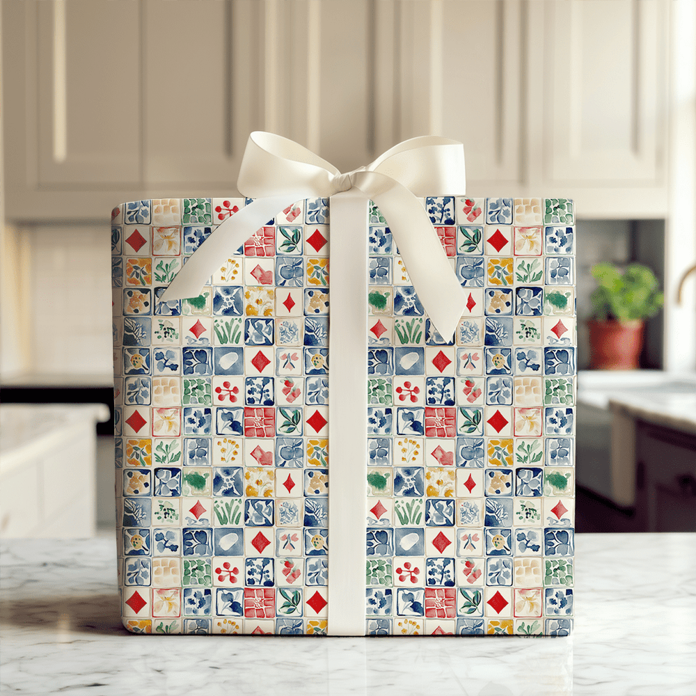 Mahjong Party - Wrapping Paper - Aspen & Arlo