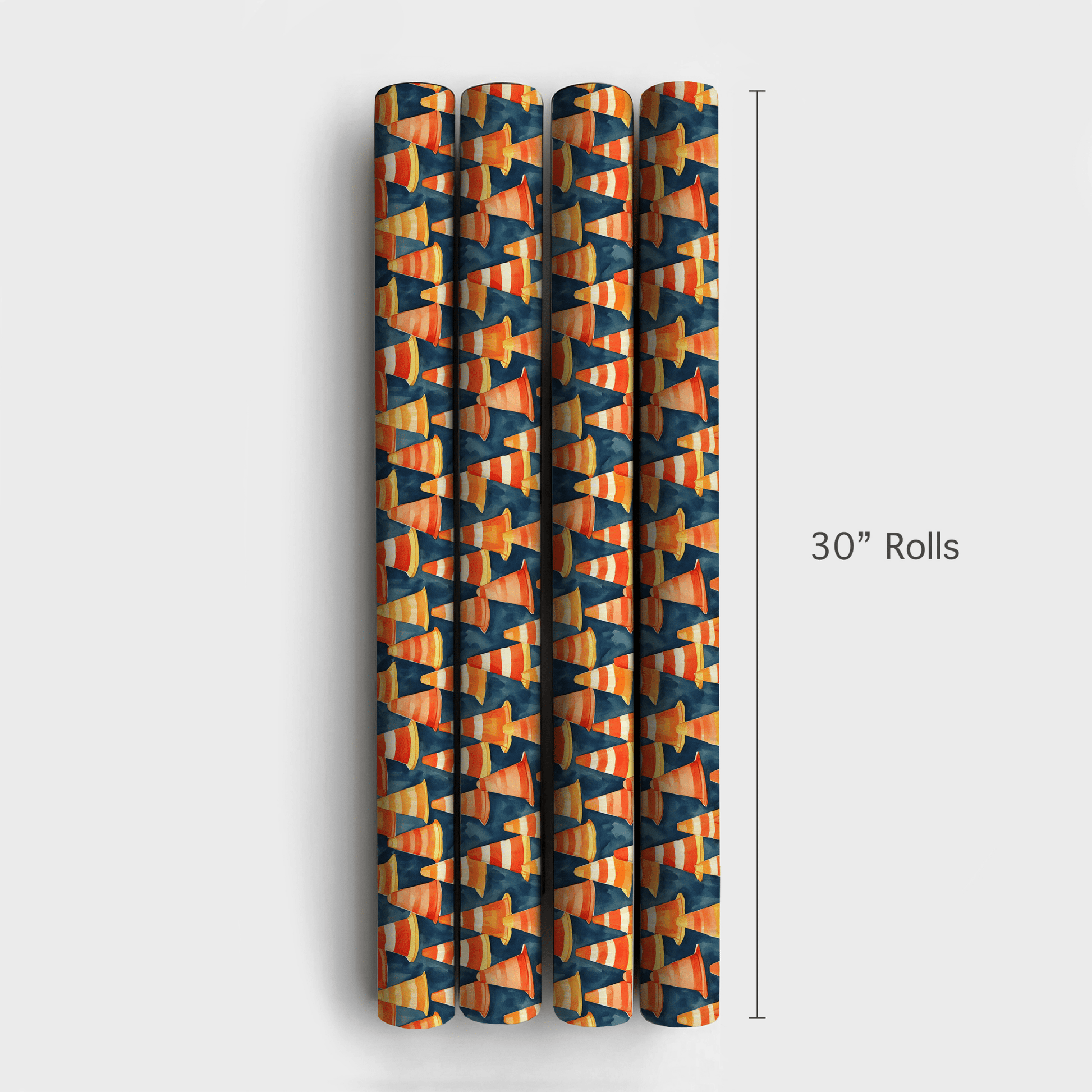 Orange You Ready to Build - Wrapping Paper - Aspen & Arlo