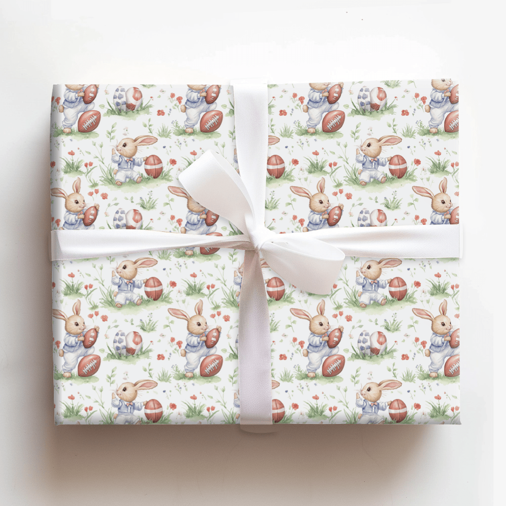 Touchdown Tails - Wrapping Paper - Aspen & Arlo