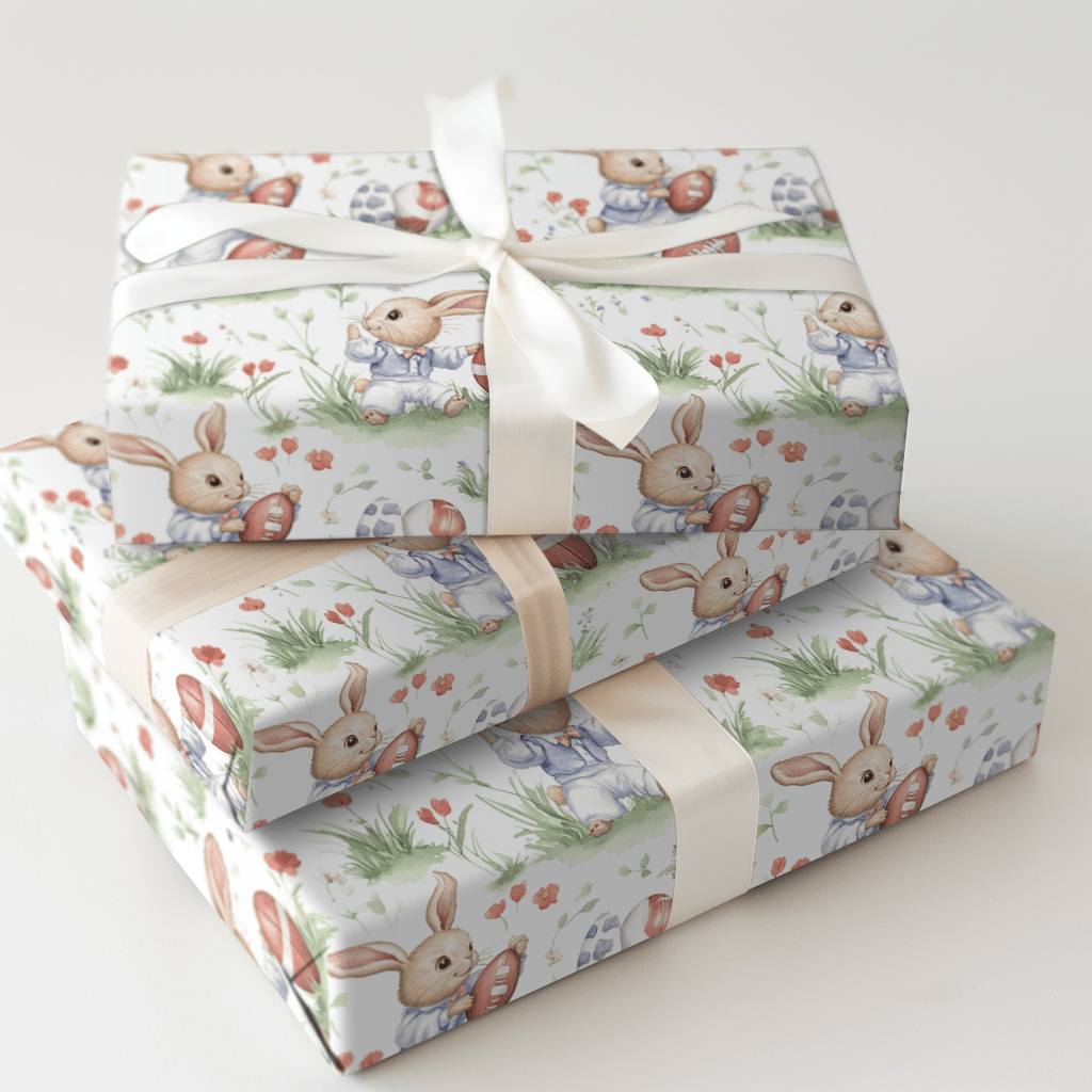 Touchdown Tails - Wrapping Paper - Aspen & Arlo