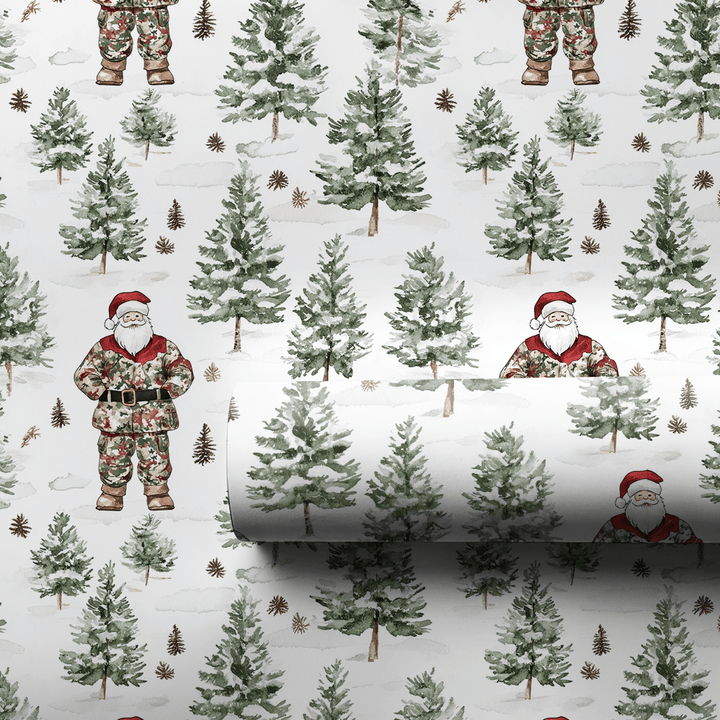 North Pole Marksman - Wrapping Paper - Aspen & Arlo