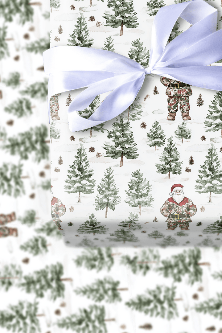 North Pole Marksman - Wrapping Paper - Aspen & Arlo