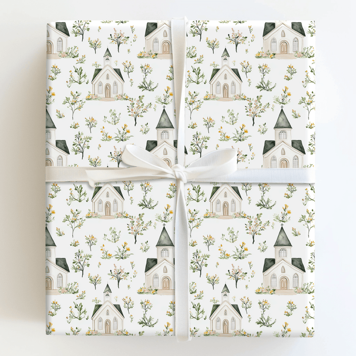 Lily Chapel - Wrapping Paper - Aspen & Arlo
